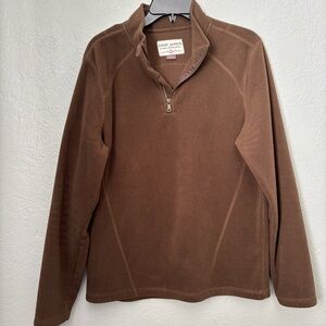 Cody James Men's Tan Zip-Up Sweater